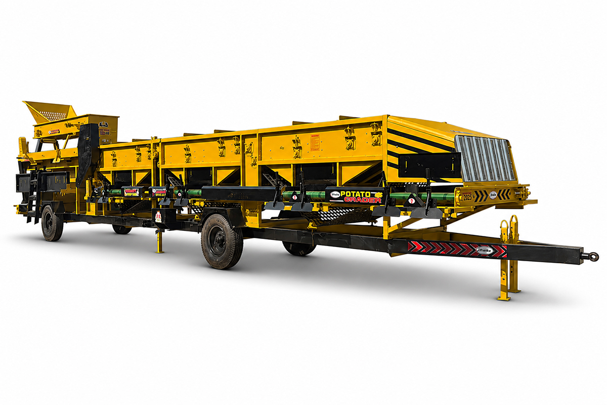 Automatic Potato Grader / Potato Sorting machine Manufacturer and Supplier in Punjab India - Bhaike Agriculture Works
