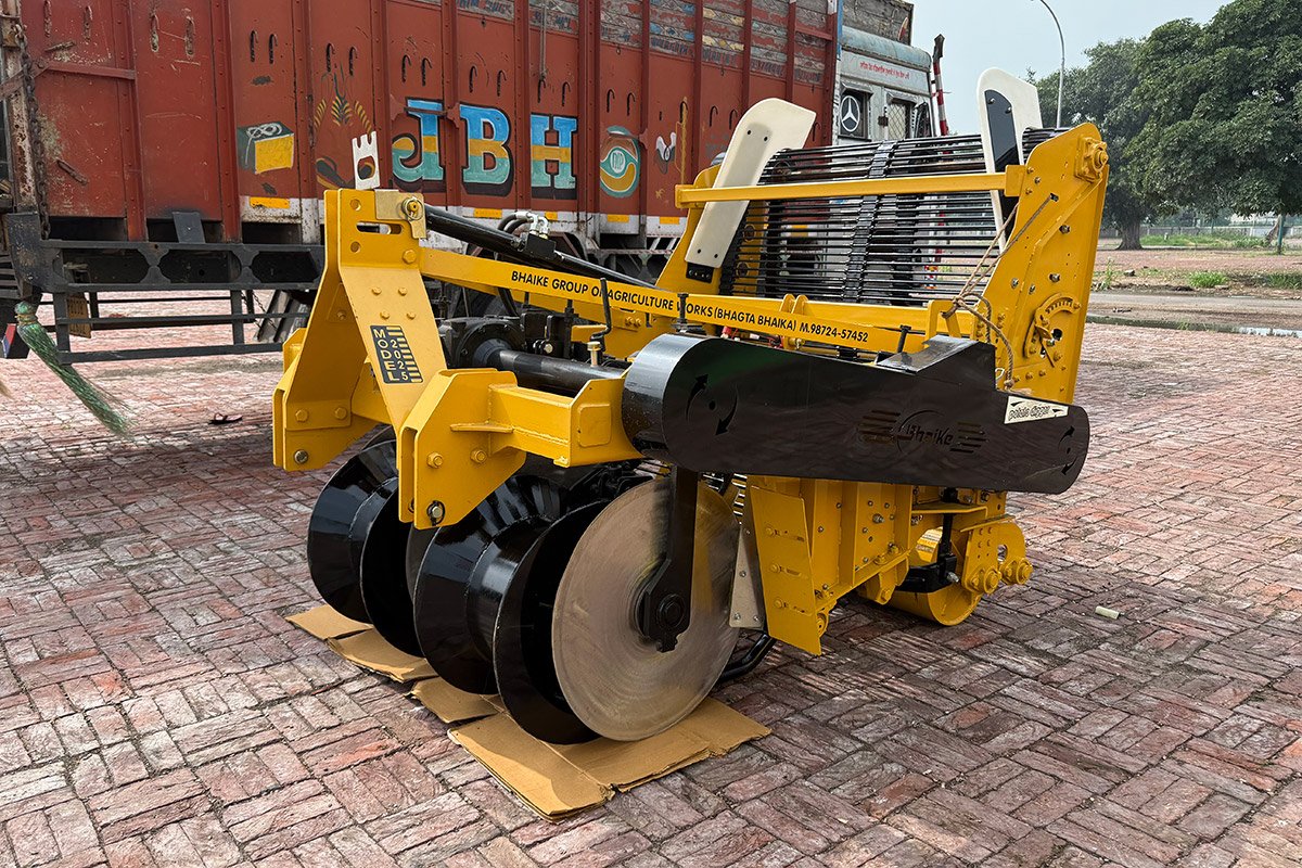 Potato Digger Double Jaal Manufacturer and Supplier in India - Bhaike Agriculture Works