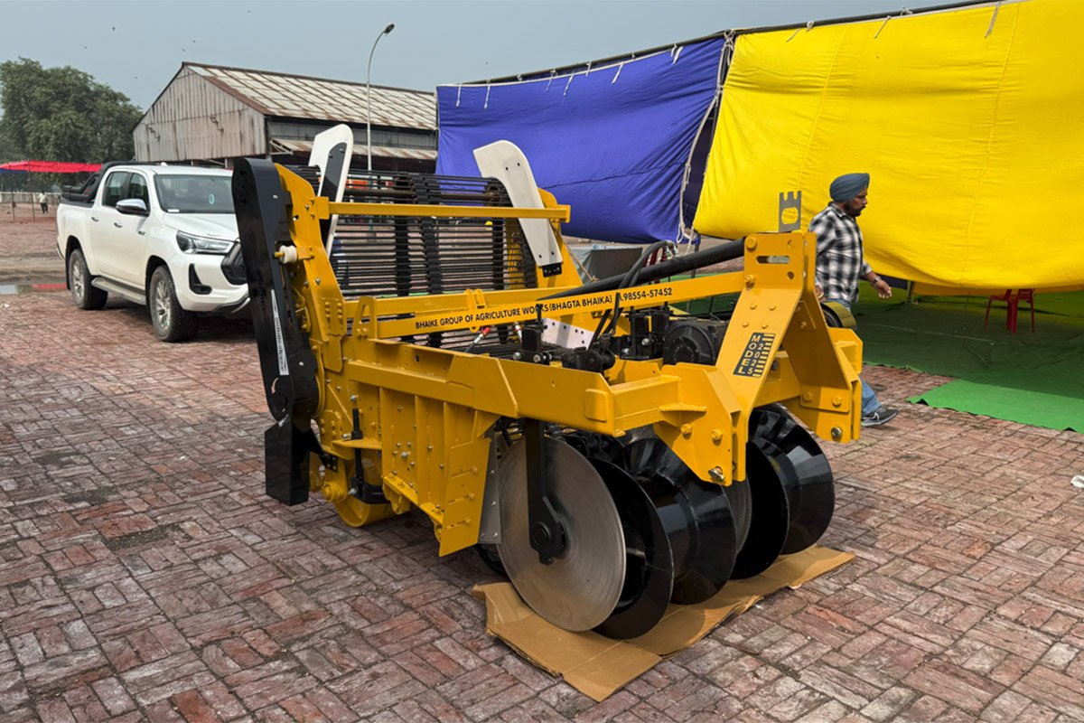 Potato Digger Double Jaal Manufacturer and Supplier in India - Bhaike Agriculture Works