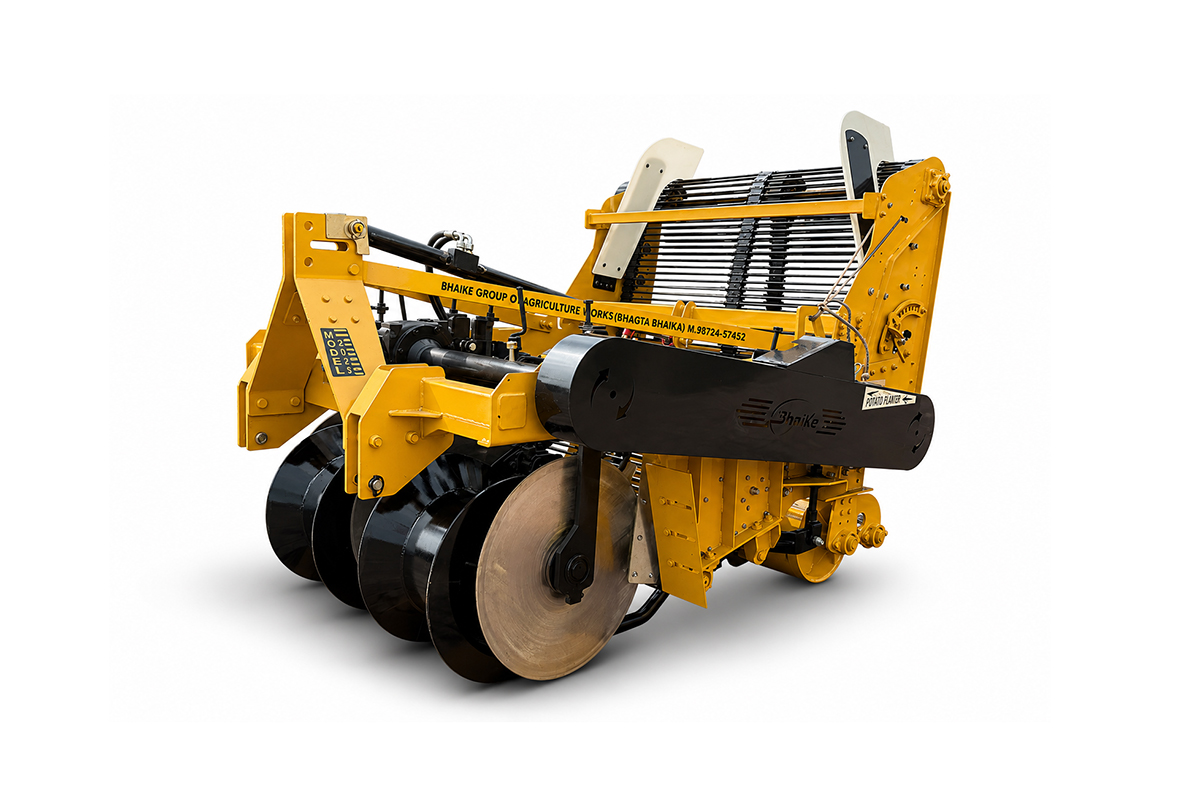 Potato Digger Double Jaal Manufacturer & Supplier in India - Bhaike Agriculture Works