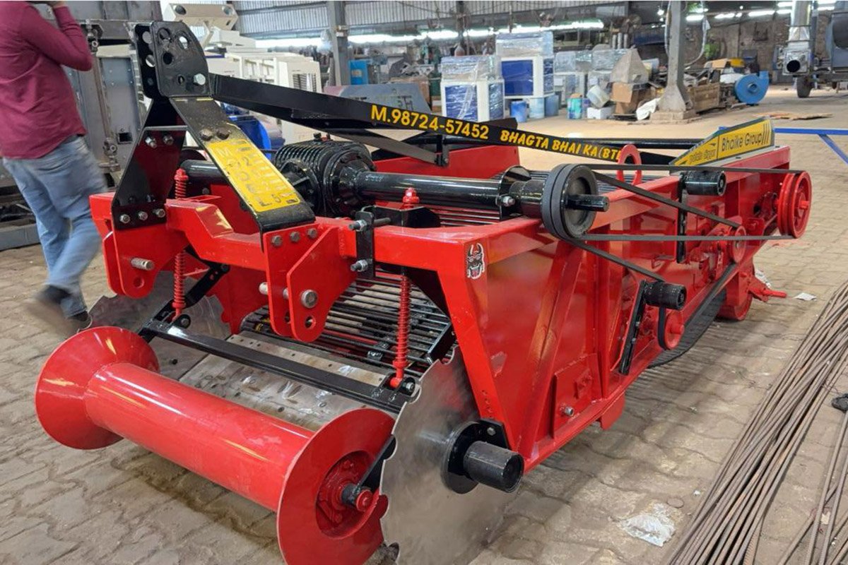 Potato Digger Single Jaal Manufacturer and Supplier in India - Bhaike Agriculture Works 1