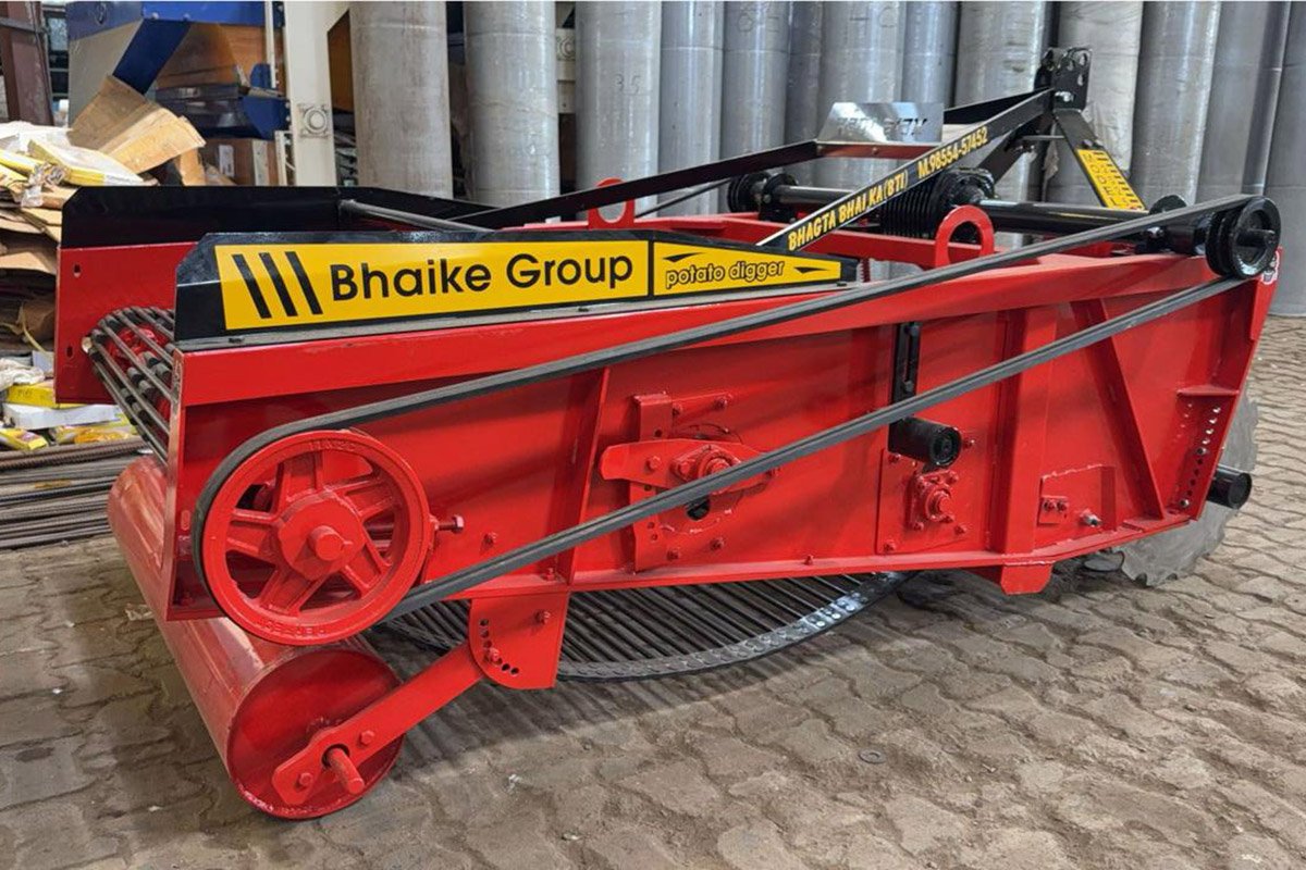 Potato Digger Single Jaal Manufacturer and Supplier in India - Bhaike Agriculture Works 2