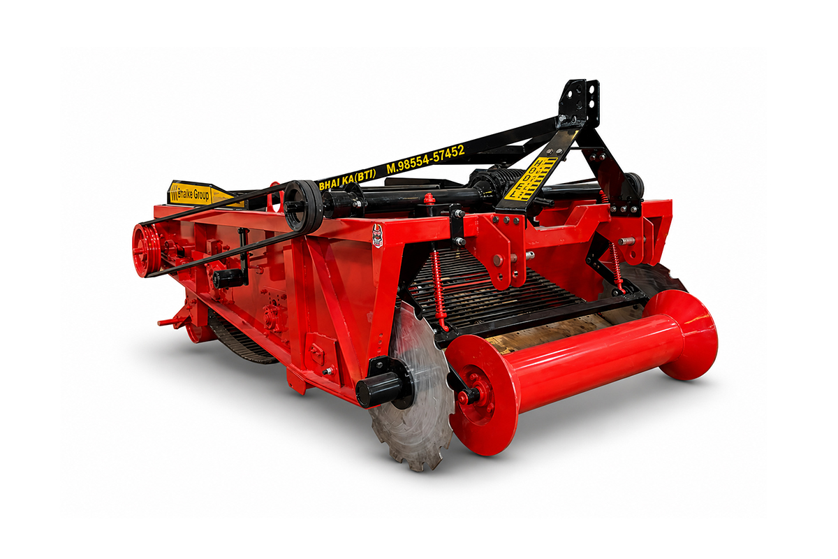 Potato Digger Single Jaal Manufacturer & Supplier in India - Bhaike Agriculture Works