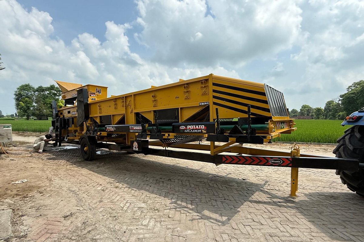 Automatic Potato Grader / Potato Sorting machine Manufacturer and Supplier in Punjab India - Bhaike Agriculture Works 4
