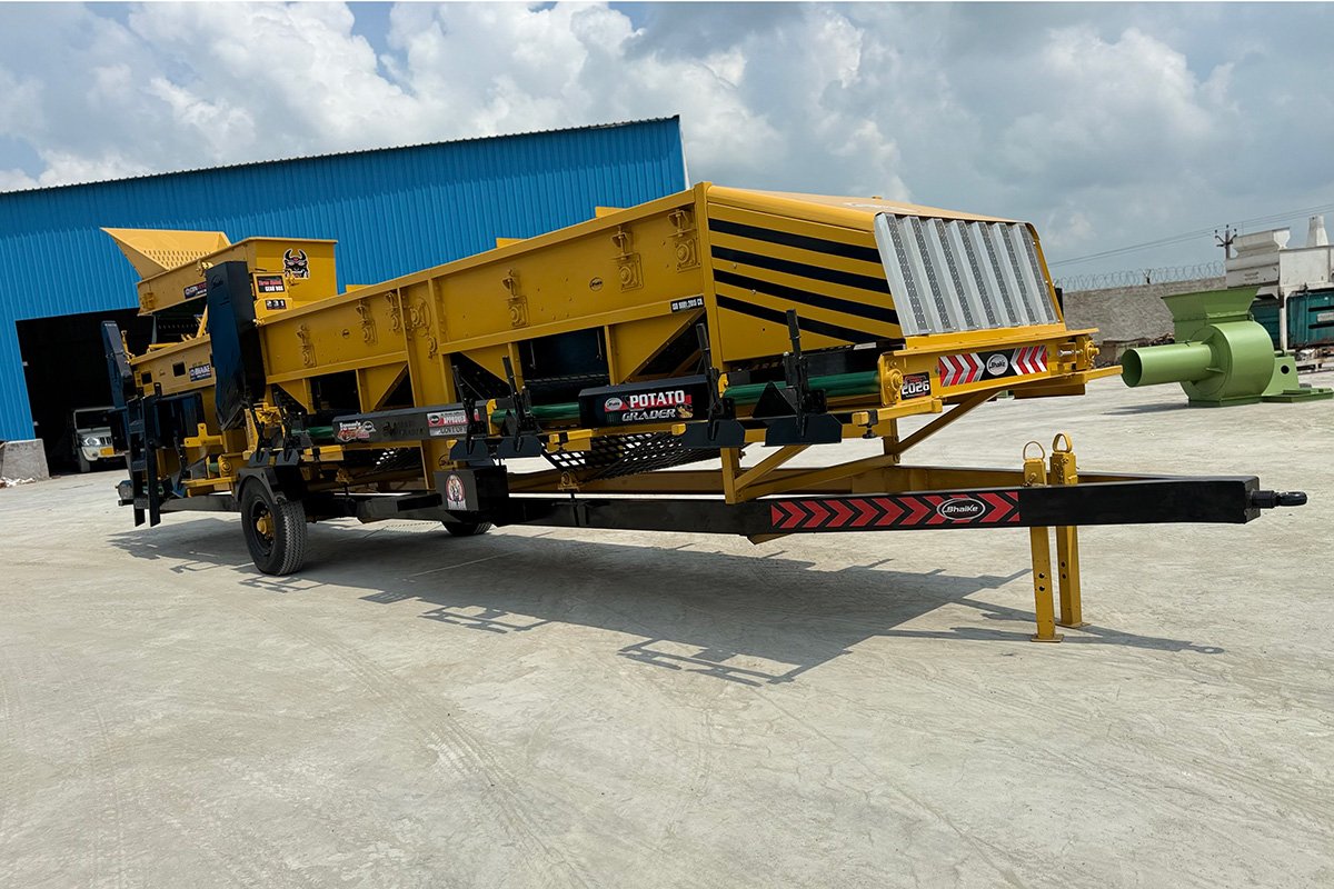 Automatic Potato Grader / Potato Sorting machine Manufacturer and Supplier in Punjab India - Bhaike Agriculture Works 8