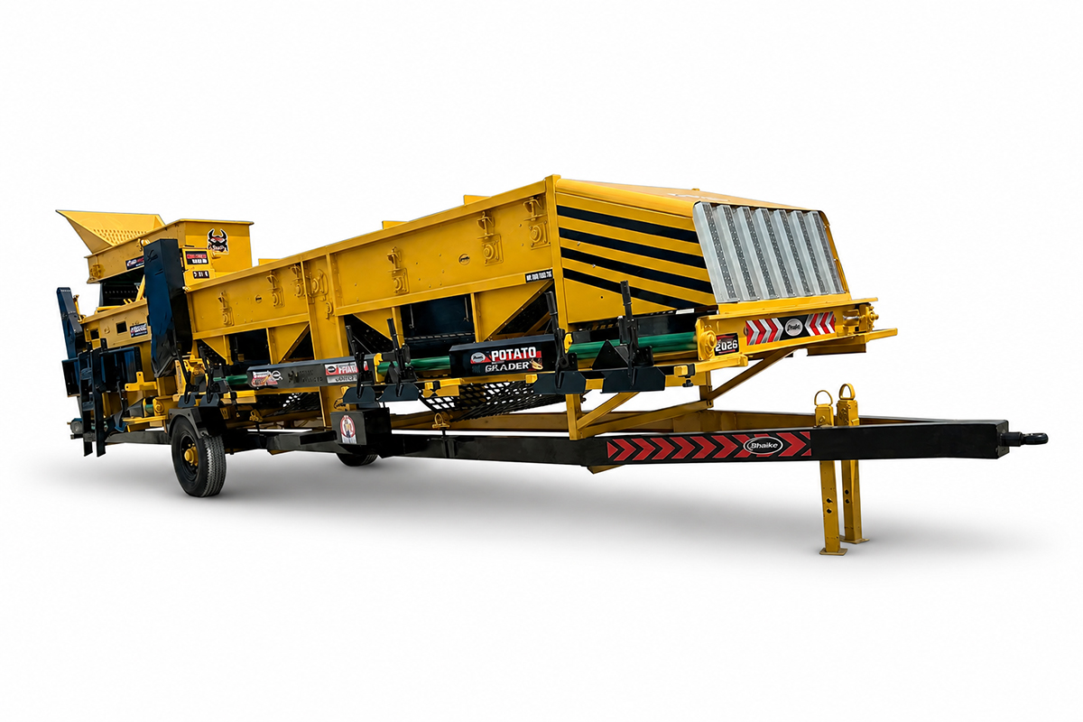 Automatic Potato Grader / Potato Sorting machine Manufacturer and Supplier in Punjab India - Bhaike Agriculture Works